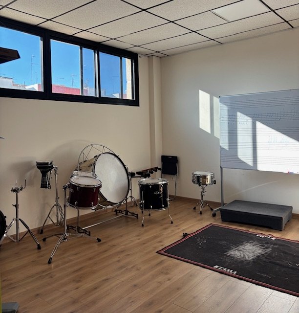 Fotografia de Aula de percussió